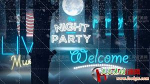 夜色中的文字游戏