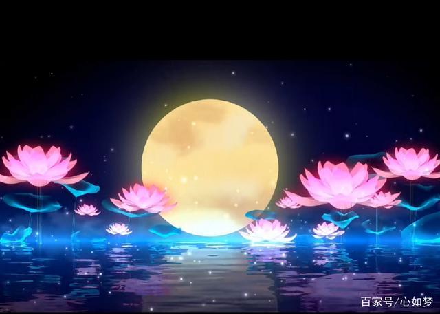 云水禅心，月下诗韵