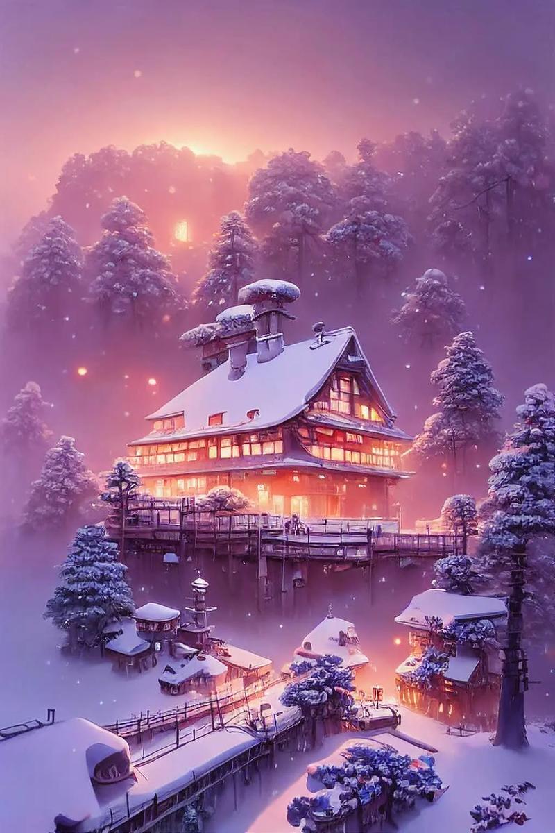 雪中漫步：倾听冬日里的童话世界