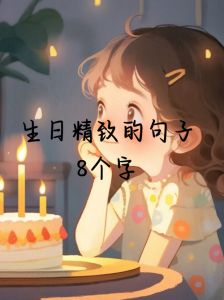 自己生日感言八个字_回顾成长，展望未来，愿幸福安康常伴左右！