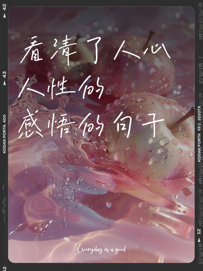 看清人心看透人性的句子_强弱金钱善良与追梦者的深刻启示